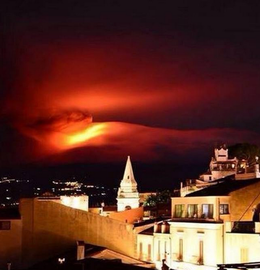 Etna eruption 2014