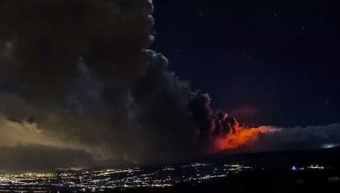 Etna eruption 2014