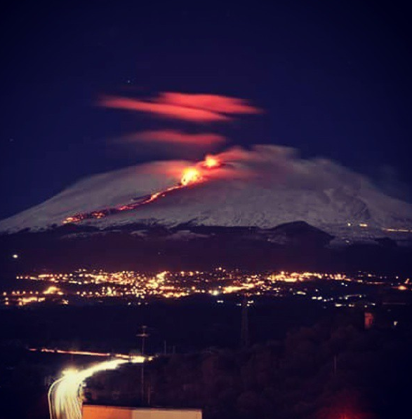 Etna Eruption 2015