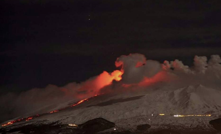 Etna Eruption 2015
