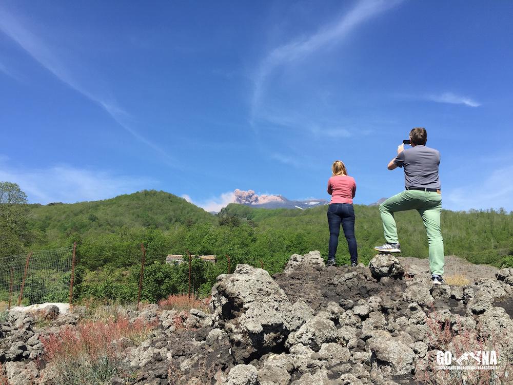 Etna Eruption 2015