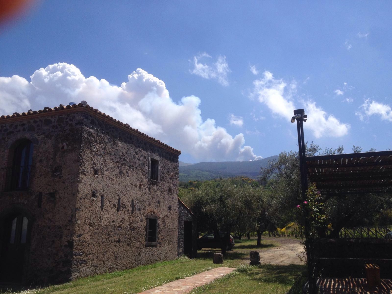 Etna Eruption 2016