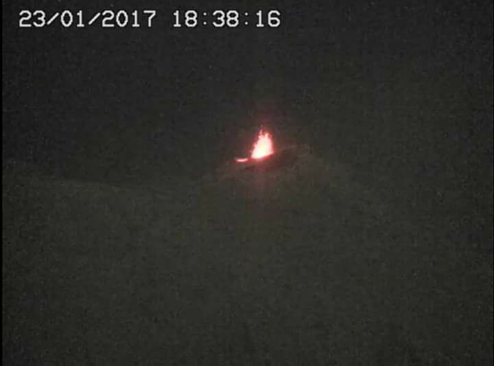 Etna eruption