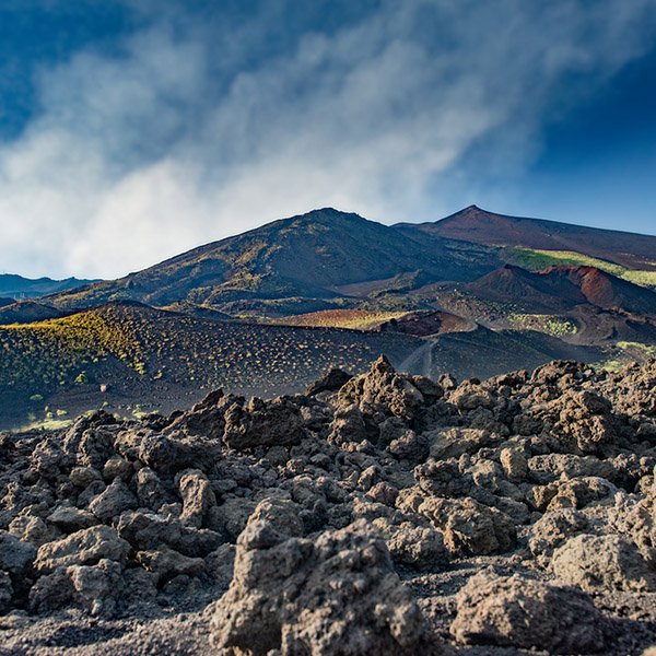 Mount Etna Lava Flow