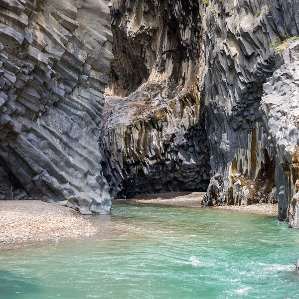 The Alcantara Gorges