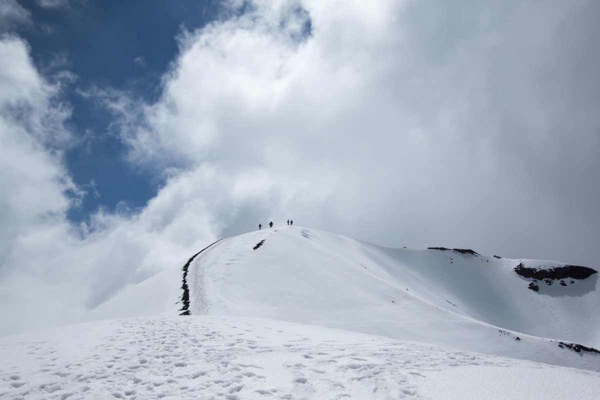 Skiing in Sicily