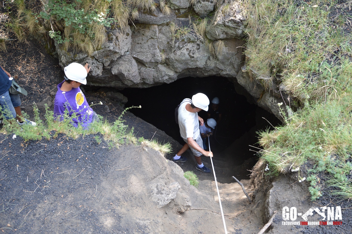 Mount Etna Lava Cave