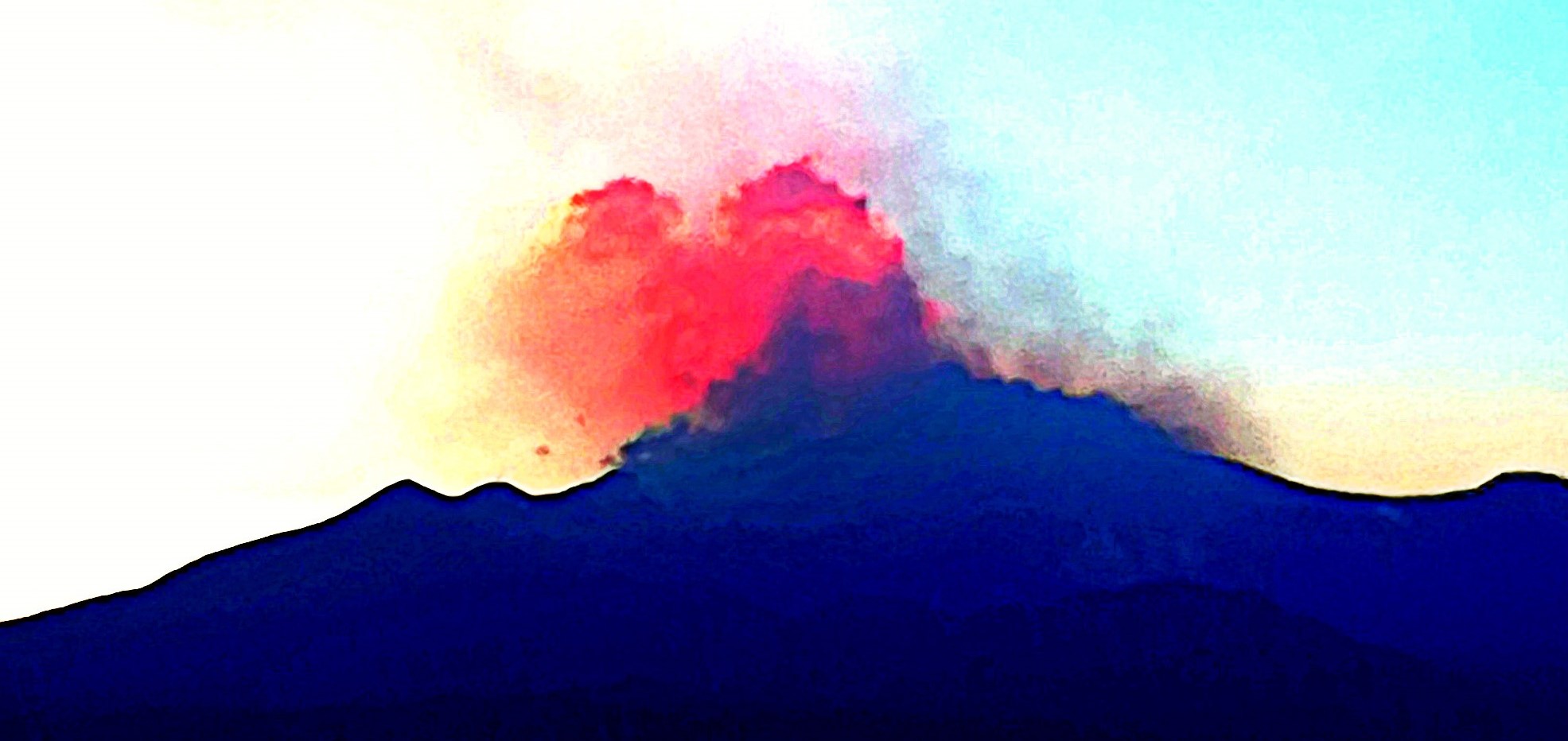 end of eruption