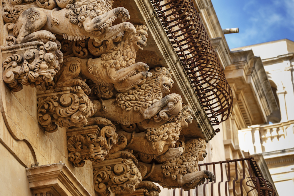 Late Baroque towns in the Val di Noto