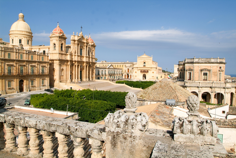 Late Baroque towns in the Val di Noto