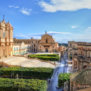 Late Baroque towns in the Val di Noto