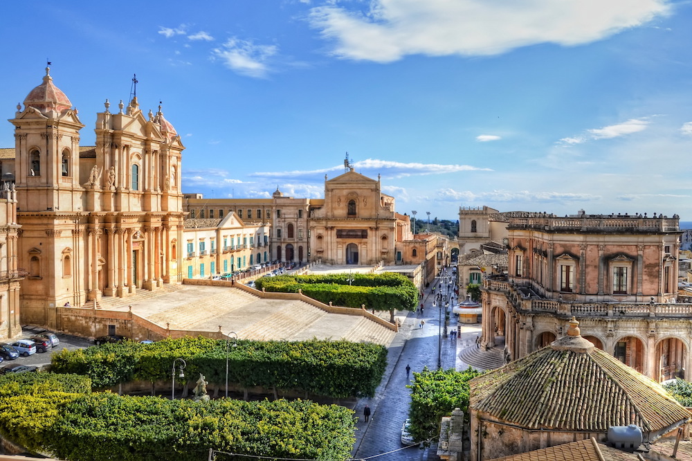 Late Baroque towns in the Val di Noto