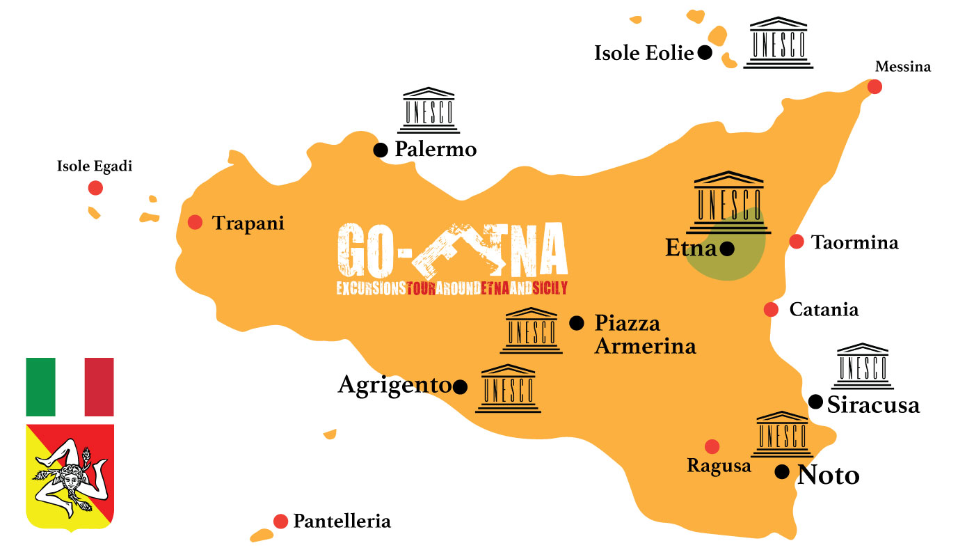Unesco Map Sicily