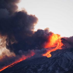 Etna Eruption 2021