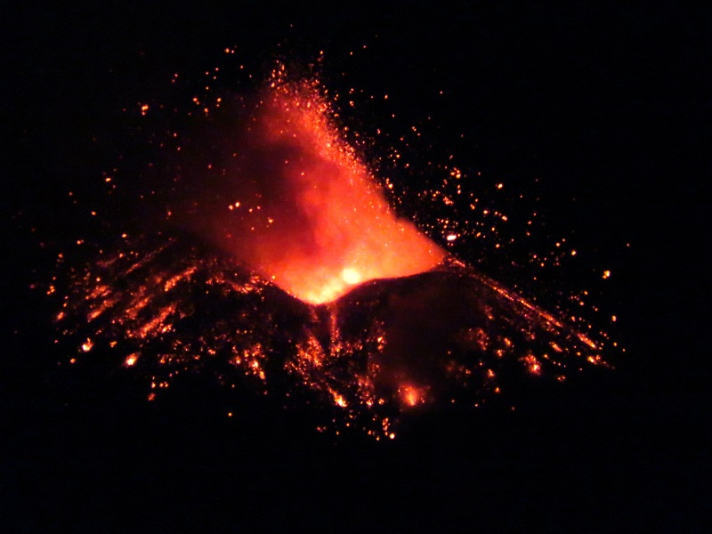 Surprise Etna! On eruption again